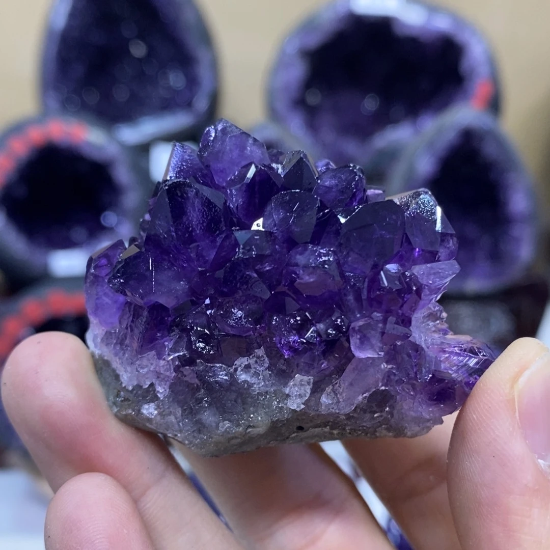 水晶摆件未镶嵌水晶555杰