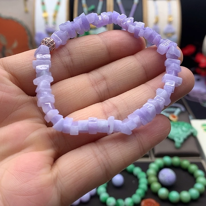 未镶嵌手链翡翠翡翠手链