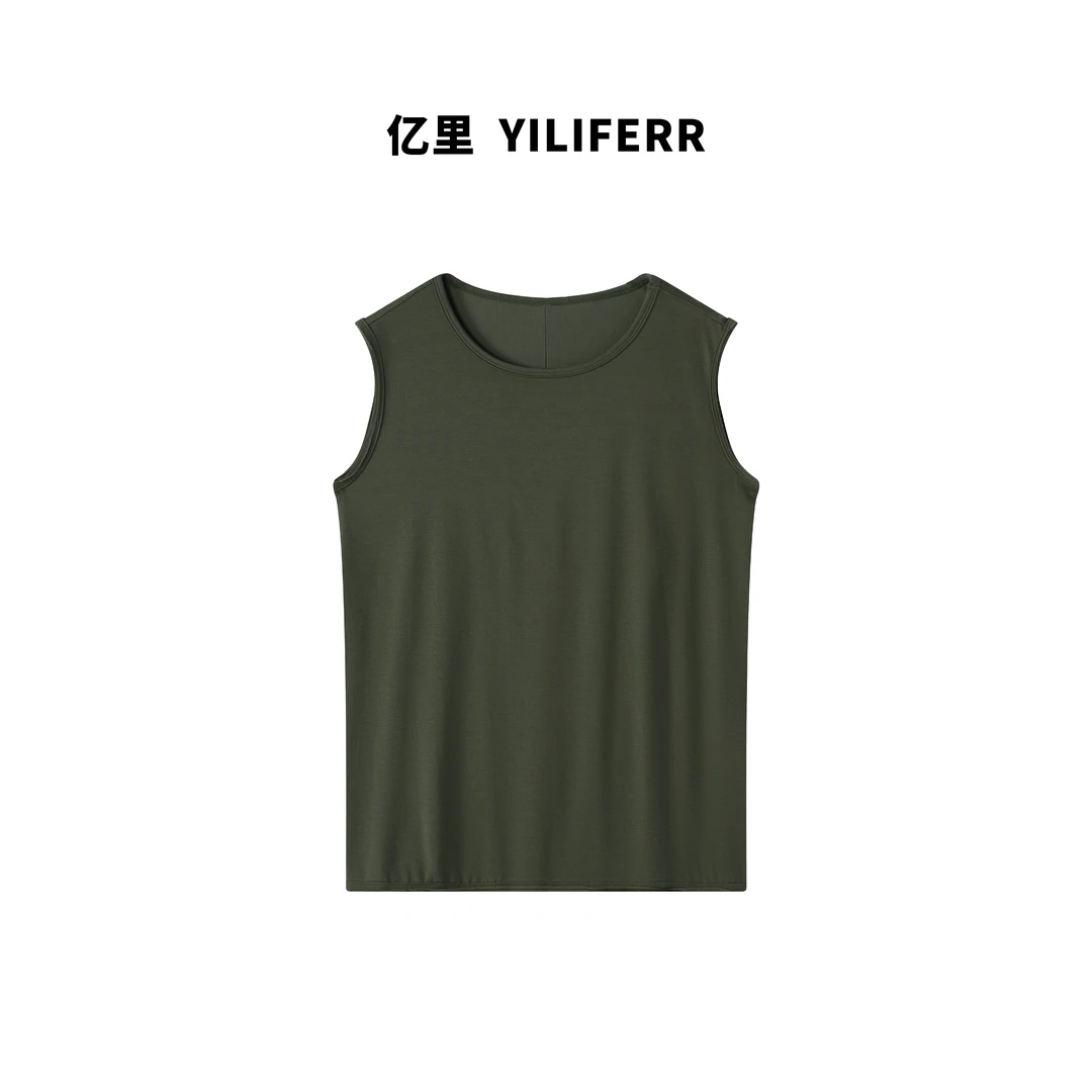 【YILI显瘦女装】简约舒适背心上衣Y0600