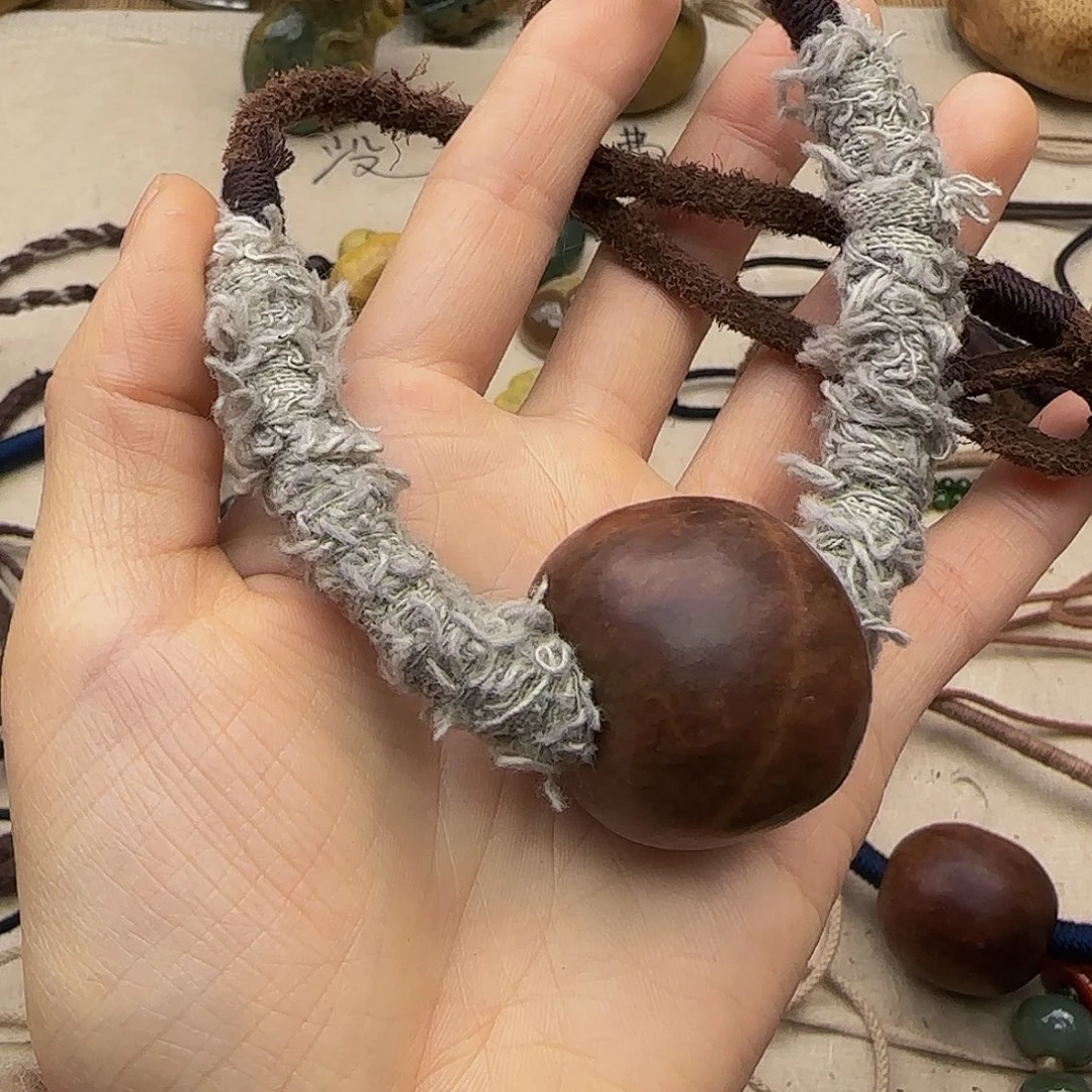 释***然和田玉未镶嵌颈饰