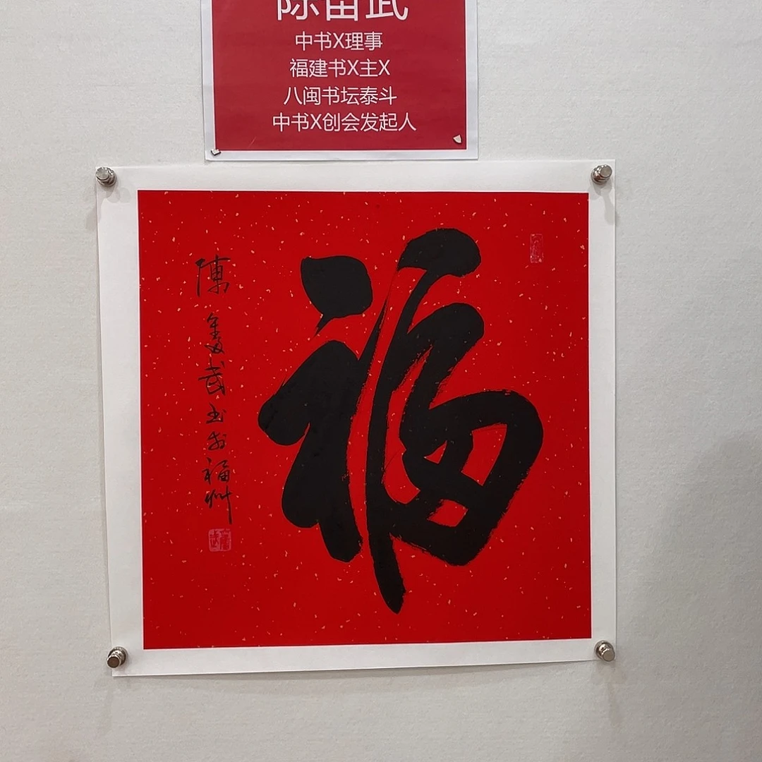 横款博航艺术书法作品集福