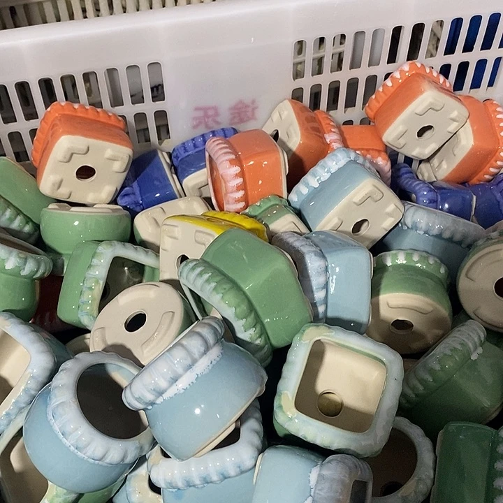 红陶【满10米包邮默认微瑕疵】6个浮力