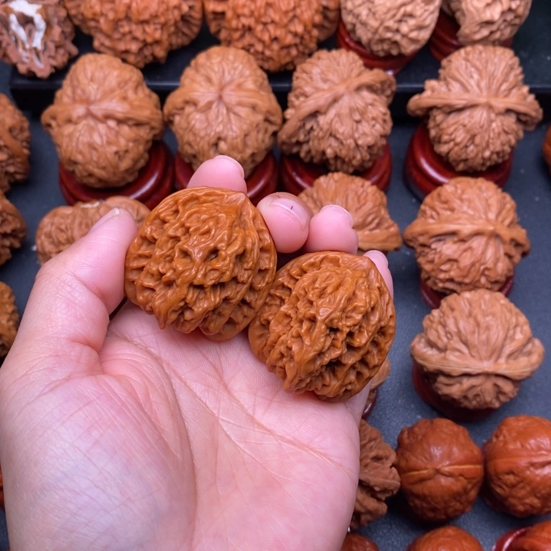 文玩核桃把件35霞云岭