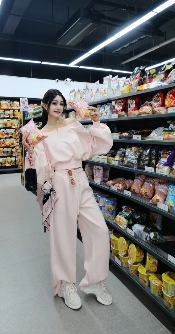 2025初春MIYUFUTURE“初恋女友”时尚百搭休闲套装（裤长103）