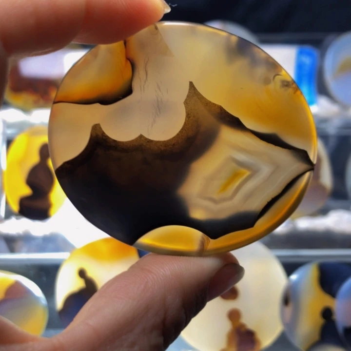 合金玛瑙/玉髓珠宝奇石10