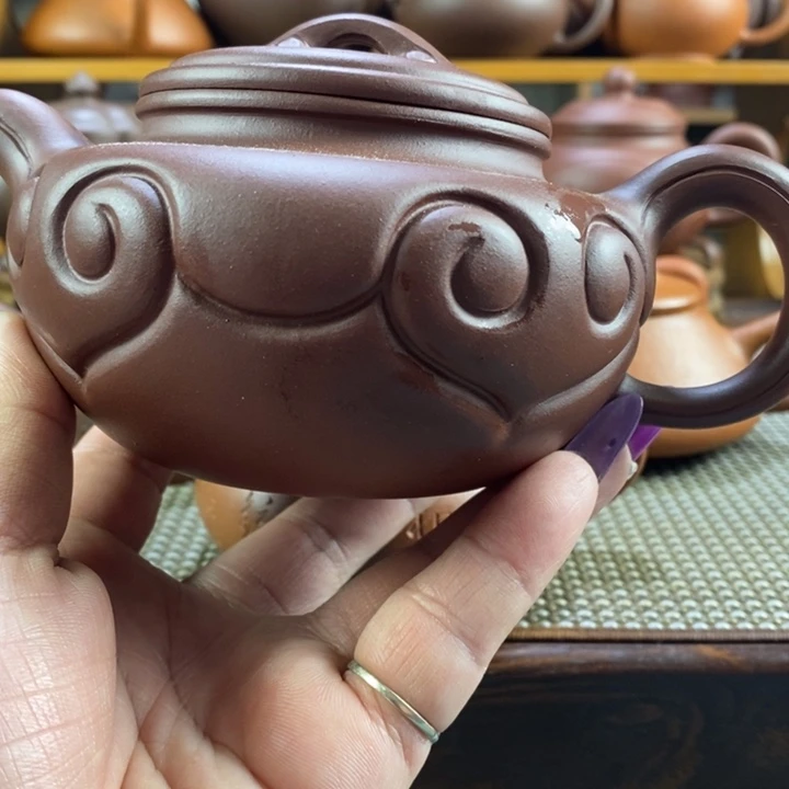 茶壶紫砂原矿紫砂壶系列产品瑕疵