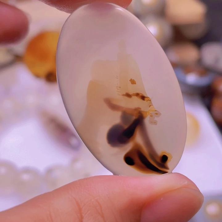 玛瑙/玉髓未镶嵌吊坠(不含链)