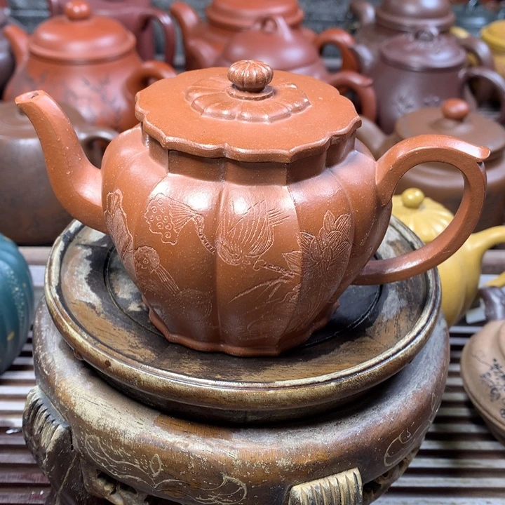 紫砂茶壶原矿手工15