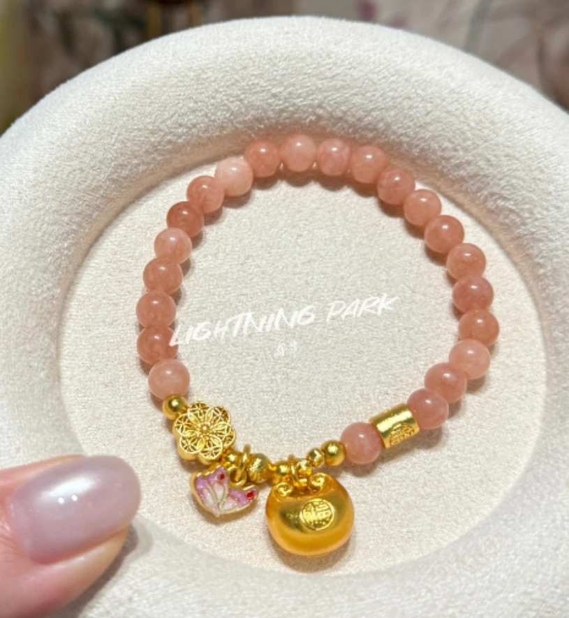 铜合金手链  镀K金LIGHTNINGPARK【惊喜盒子】新中式宫廷公主S-27