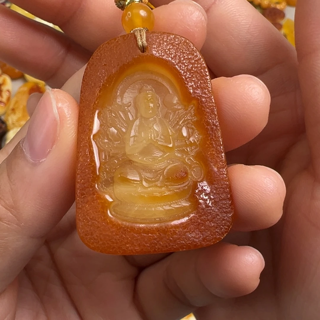 蜜蜡未镶嵌裸石鼠