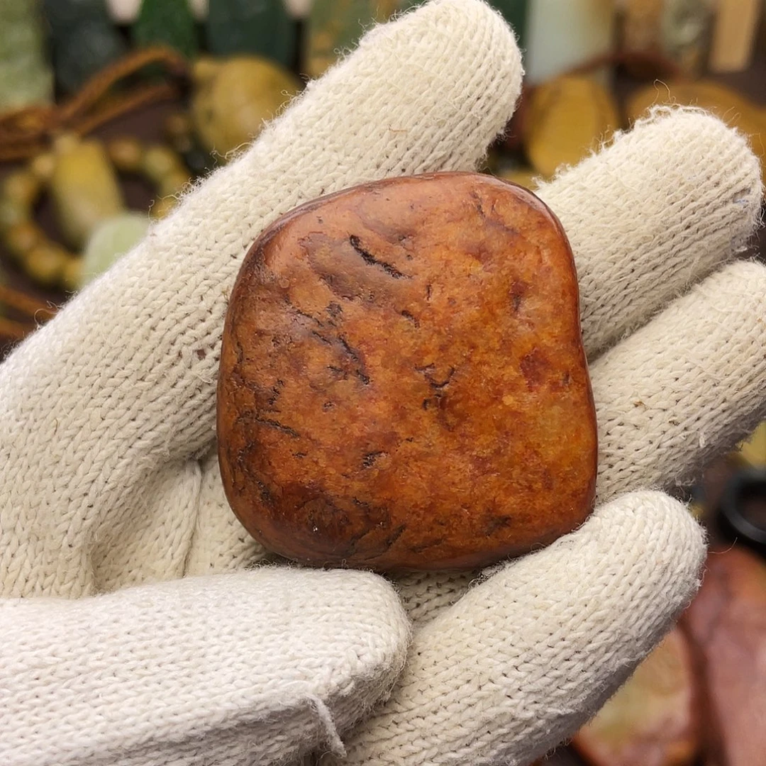 岫岩河磨玉（透闪石质玉）未镶嵌颈饰