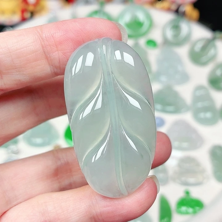 颈饰未镶嵌翡翠缅甸天然A货翡翠