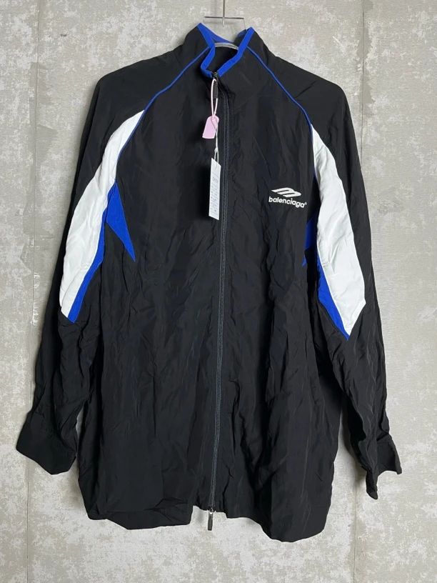 未使用 Balenciaga/巴黎世家 1*1/运动3Bsports拼色外套/09940