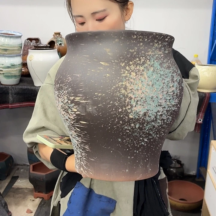 25+30 ×粗陶花盆有孔