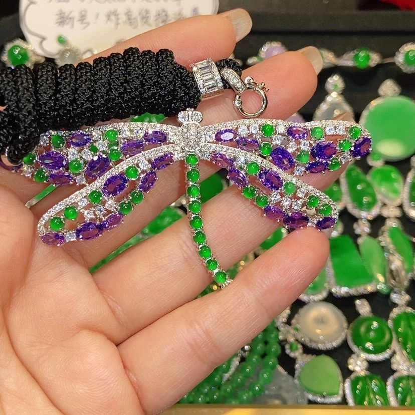 【闪购商品】翡翠未镶嵌颈饰天然翡翠