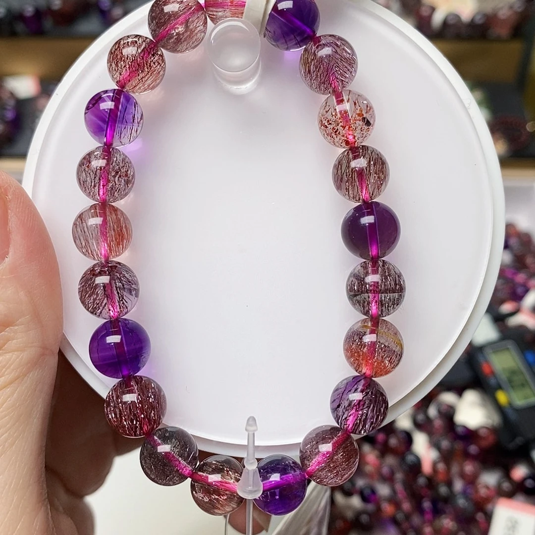 未镶嵌手链水晶j723超七9+