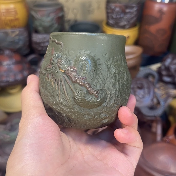 茶杯紫砂宜兴紫砂茶杯