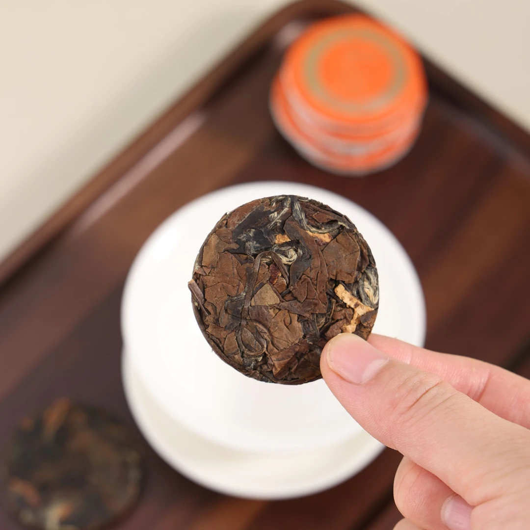 【丹妮茶叶】陈皮白茶礼盒装宠粉福利3盒搭配焖壶2号