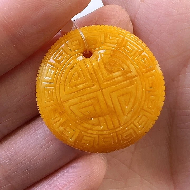 蜜蜡颈饰未镶嵌蜜蜡