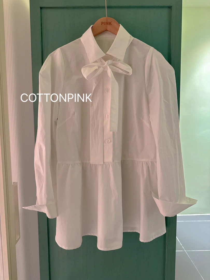 COTTONPINK女装设计师款森系可爱衬衣女