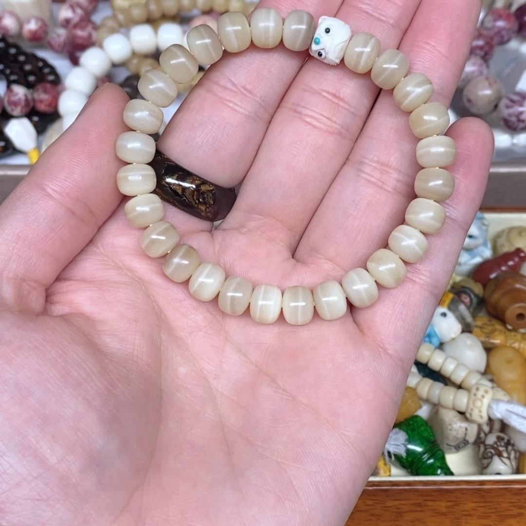 驼骨手串/手链9×8驼骨三花料