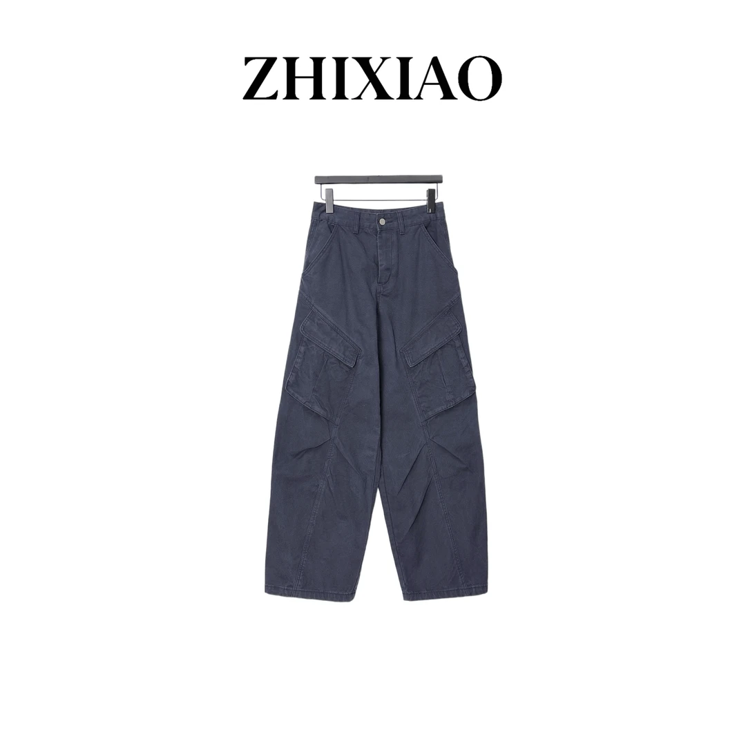 【ZHIXIAO】秋冬新款：工装牛仔裤92771