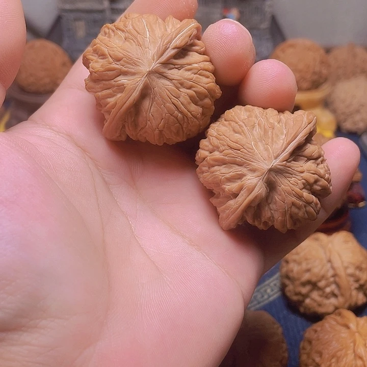 汪***生吊坠文玩核桃43全品磨盘
