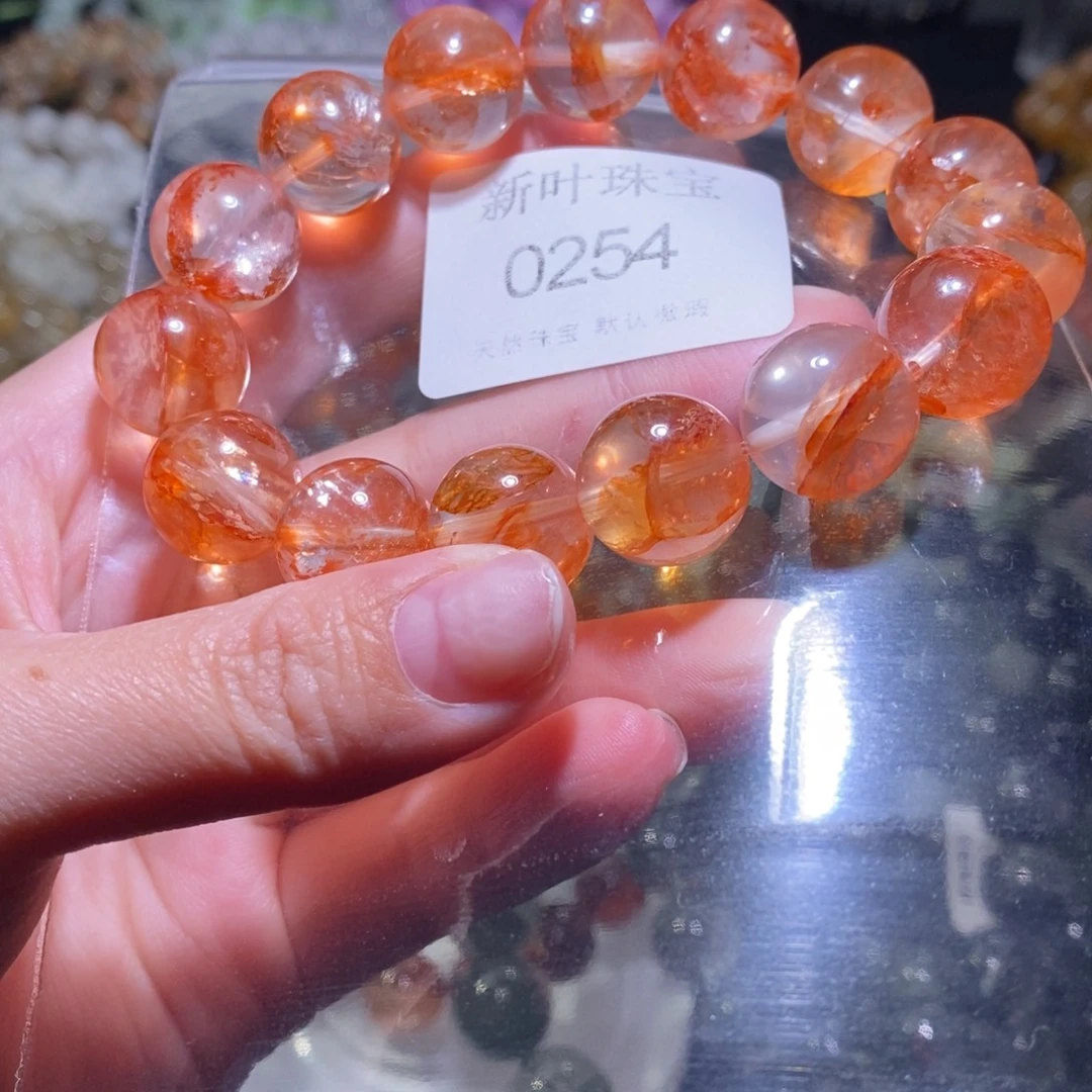 水晶未镶嵌手链胶花