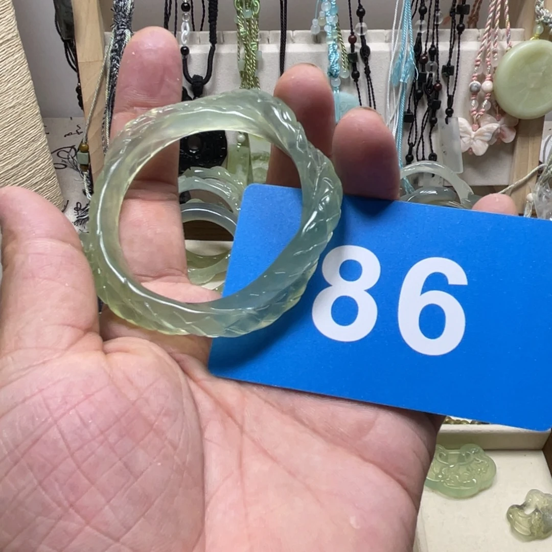 顺***财蛇纹石玉合金手链