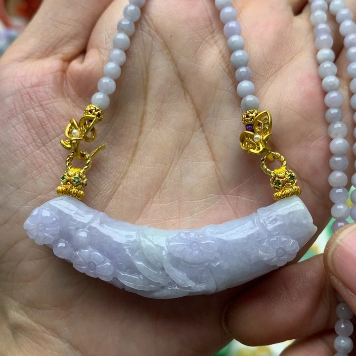颈饰未镶嵌翡翠翡翠