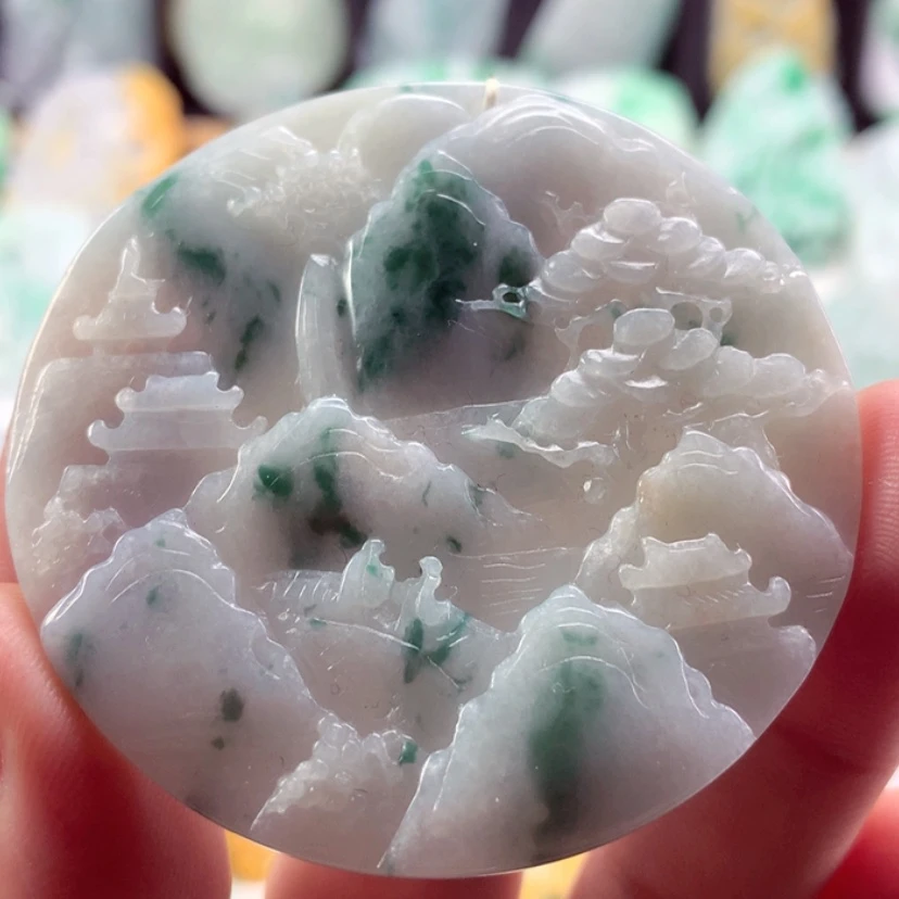 【闪购商品】翡翠吊坠(不含链)未镶嵌