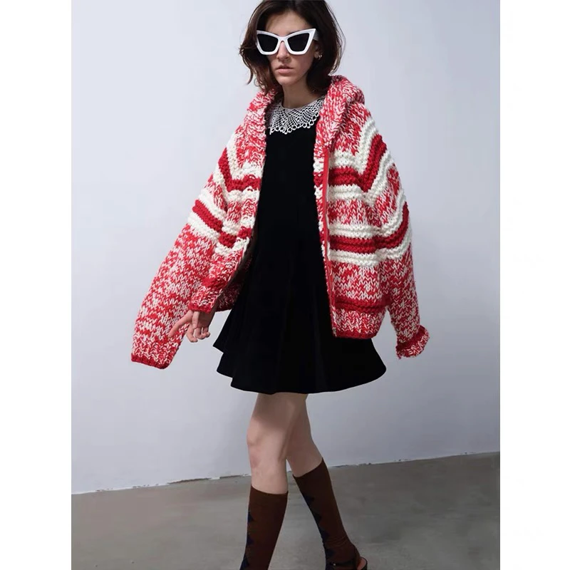 【设计师品牌】COEMES 针织连帽开衫