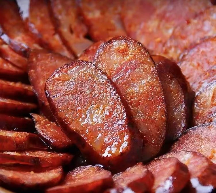 四川省大邑县西岭雪山【雪山小古】麻辣香肠