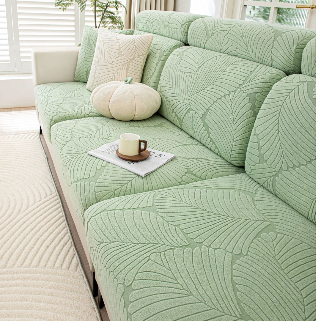 （晨露）四季通用型新款沙发套防猫简约防滑防尘弹力坐垫套沙发笠