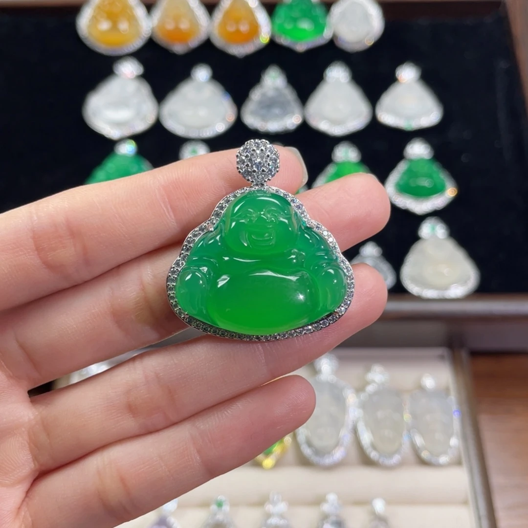 平***仄玛瑙/玉髓合金颈饰