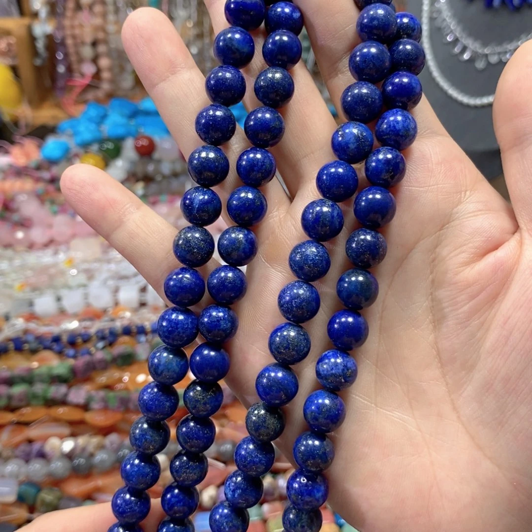 玛瑙/玉髓合金珠宝半成品青金一条卡10mm