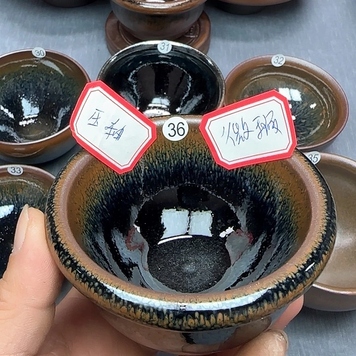 茶盏印春堂柴烧建盏