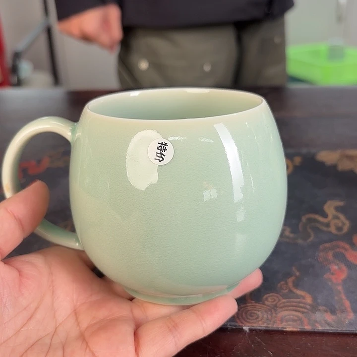 龙泉云间青瓷小米茶器