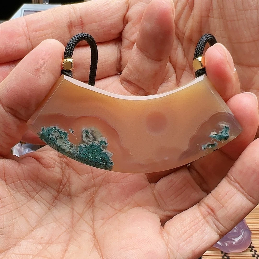 未镶嵌玛瑙/玉髓珠宝半成品