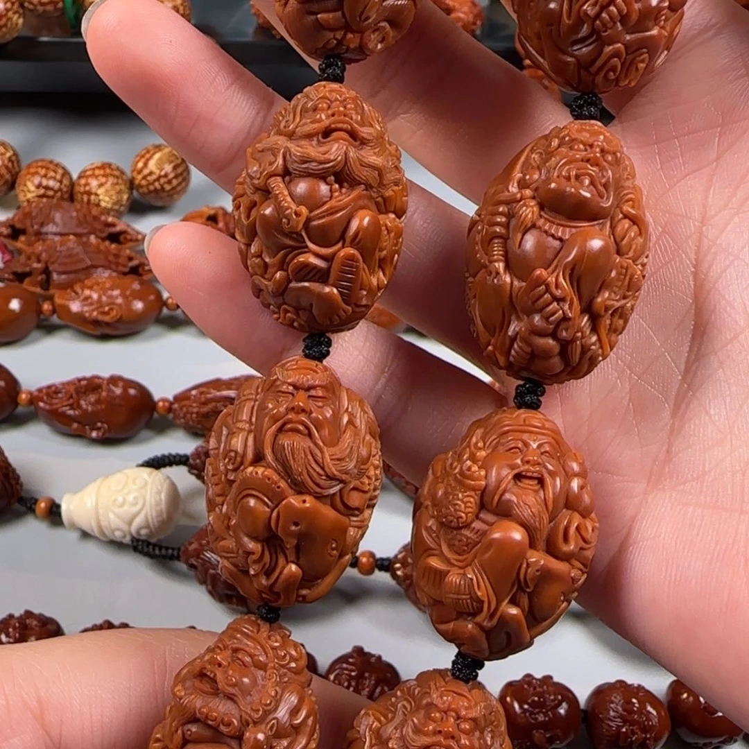 手串橄榄核水晶核骑兽群仙会手持