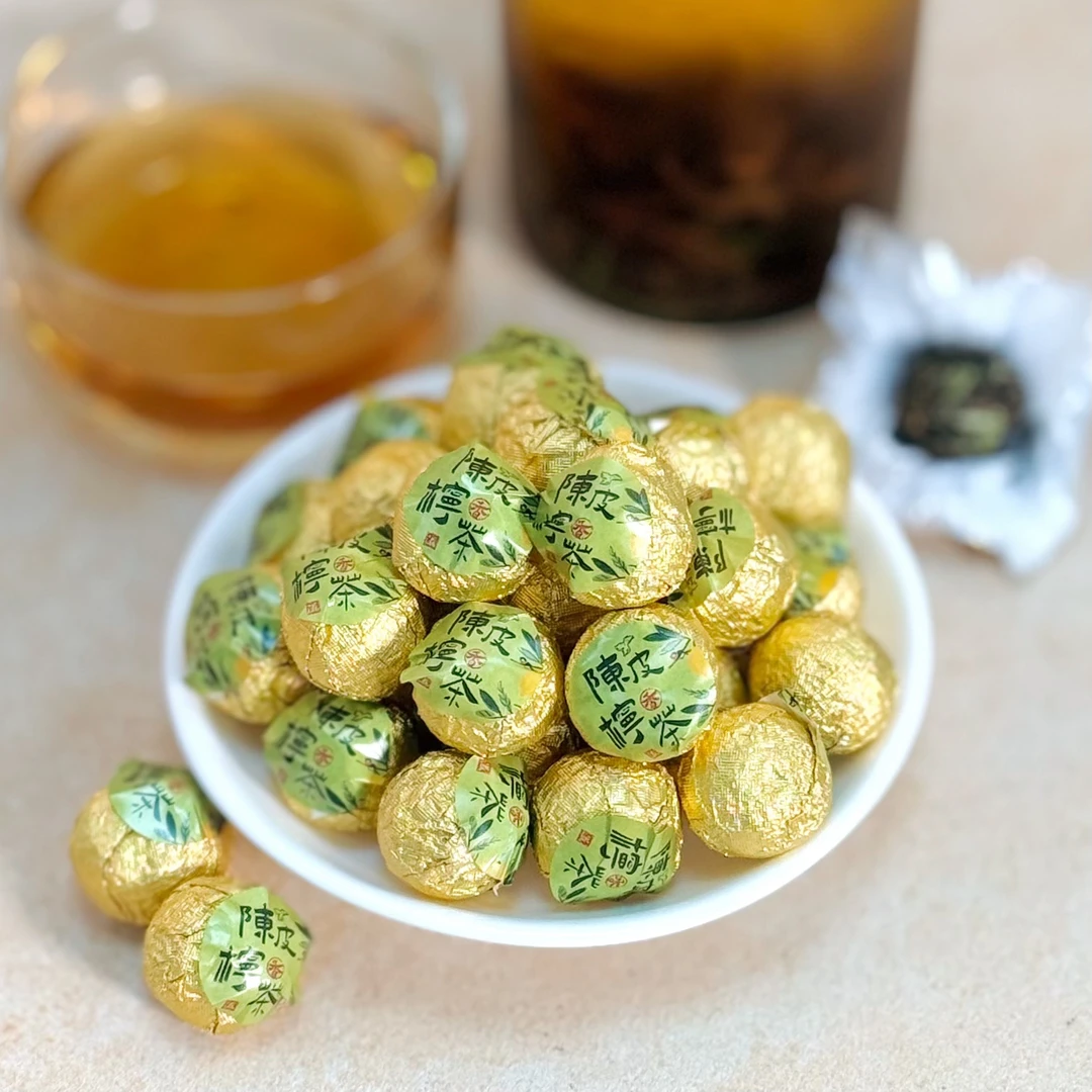 【陈皮柠茶小龙珠 夏天的味道】