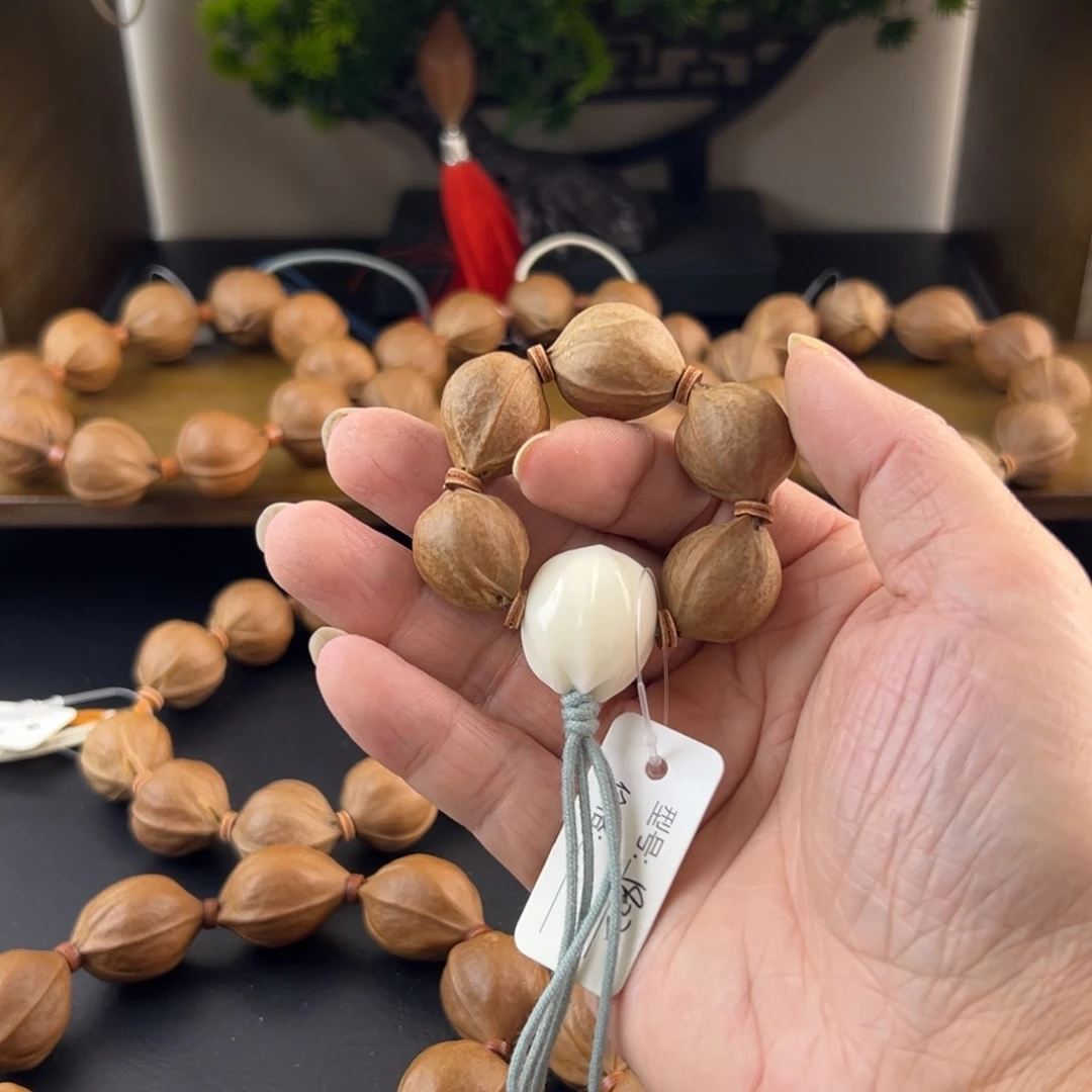 橄榄核吊坠梅林铁核老树核素串1822手捻