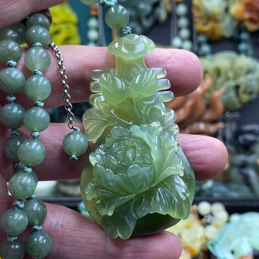 【闪购商品】未镶嵌岫玉吊坠