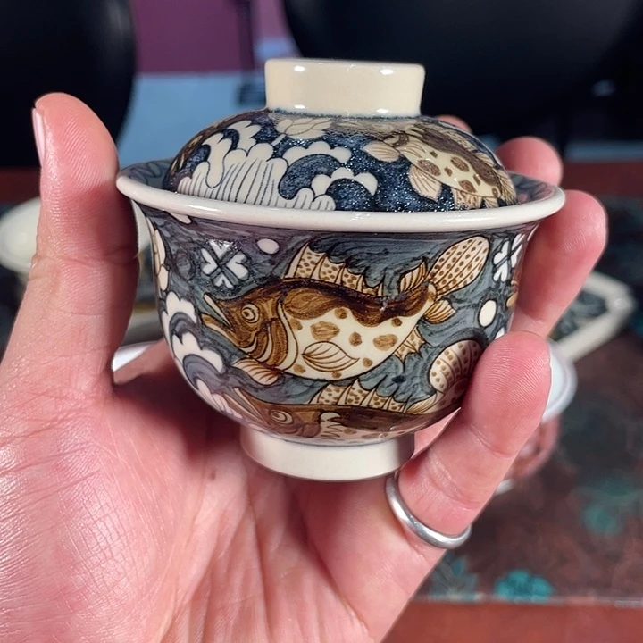 瓷摆件景德镇陶瓷老陶