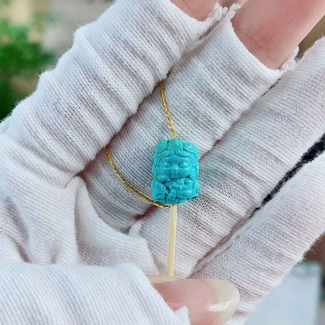 未镶嵌绿松石珠宝奇石