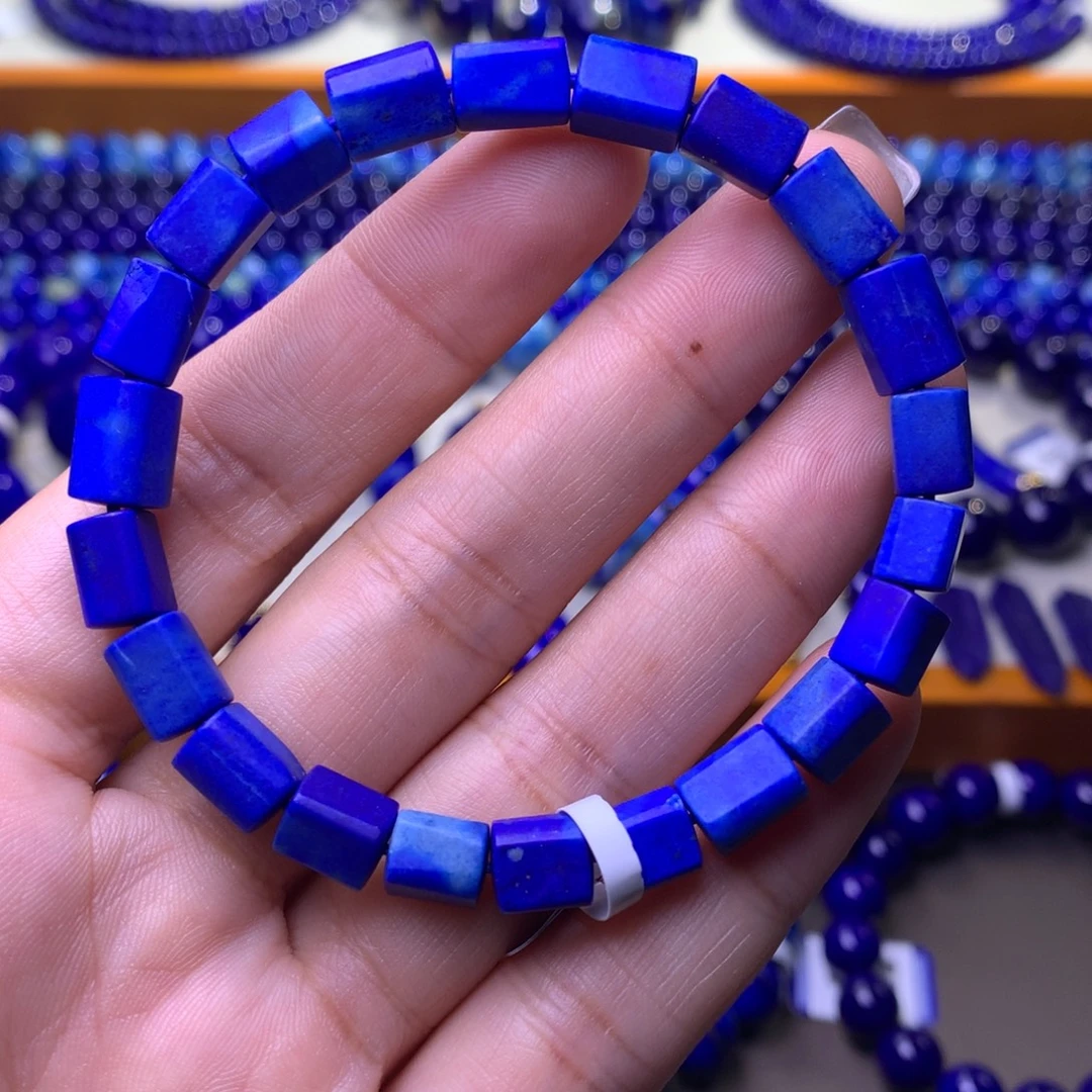 青金石未镶嵌手串