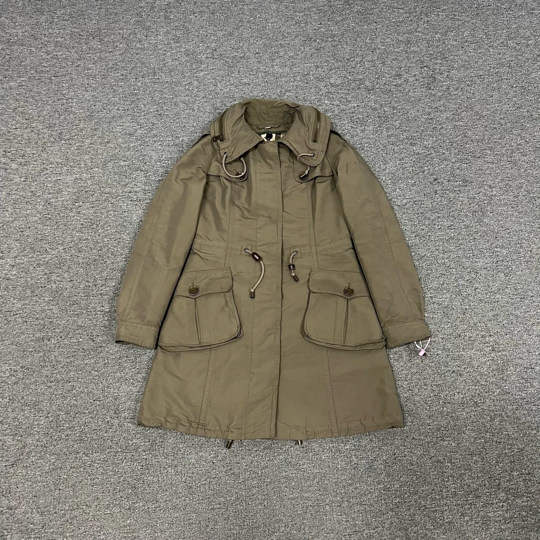 99新 AMIPARIS Burberry 加棉风衣uk6