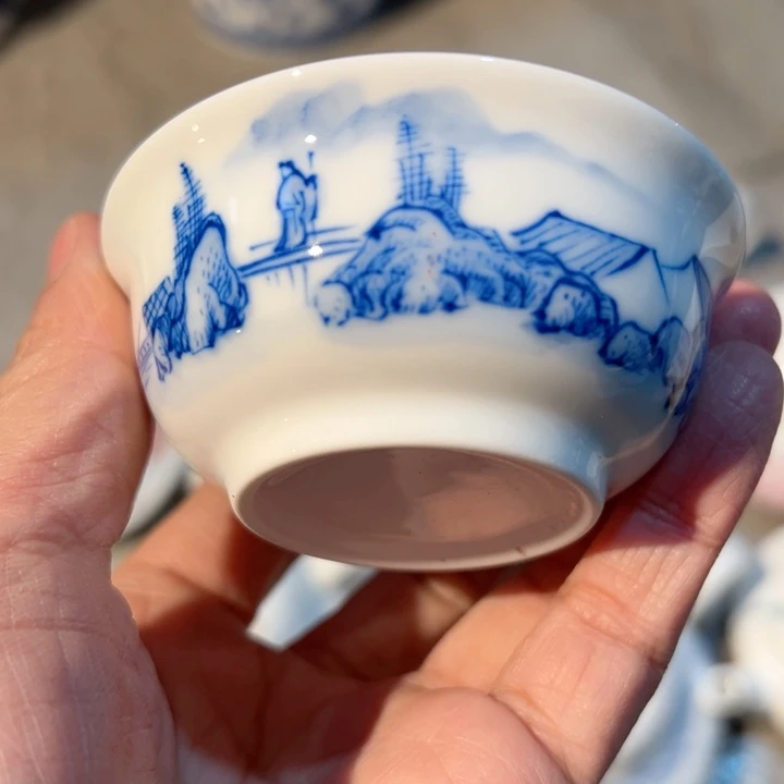 杯手绘普洱杯一个陶瓷