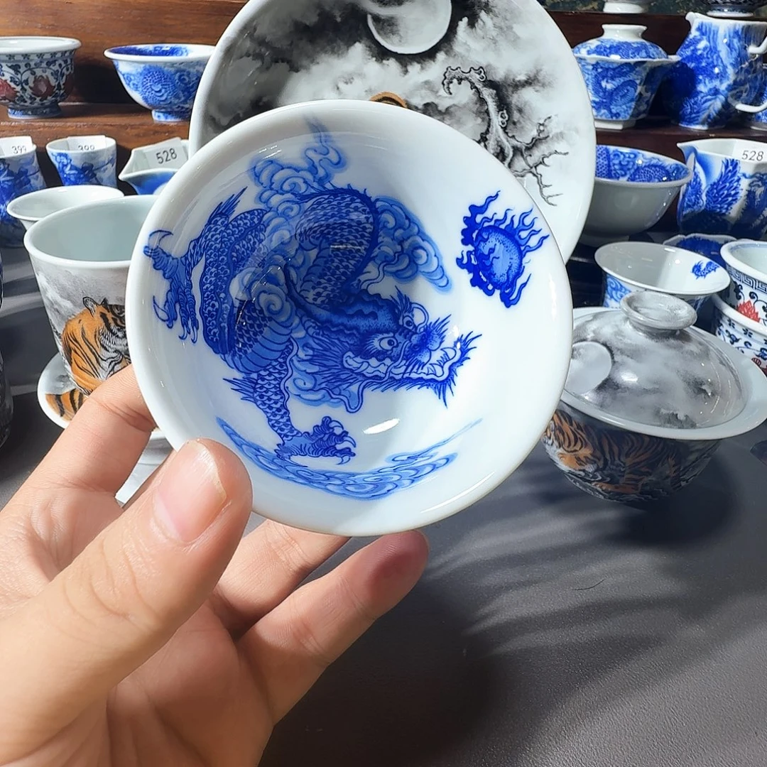 岁***痕泥塑主人杯手工手绘