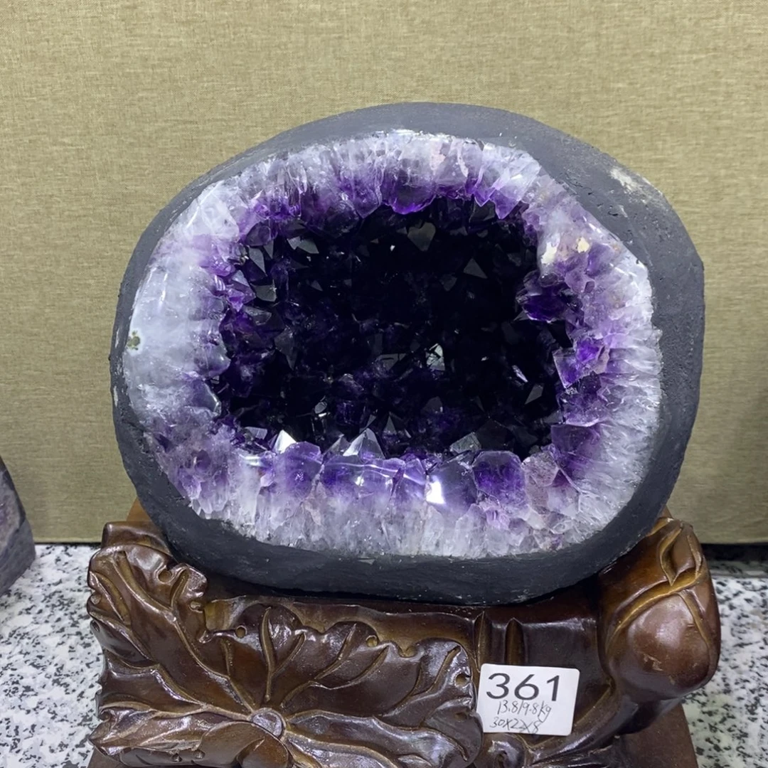 未镶嵌水晶大型摆件（非配饰）紫水晶361